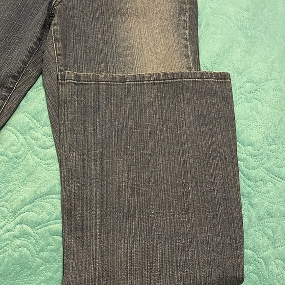 Jones Wear Jeans women’s 14‎ sequin Studded pocket High Rise Waist Big Flare Leg - Picture 16 of 16